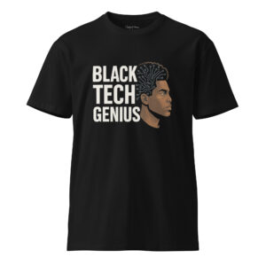 Black Tech Genius t-shirt
